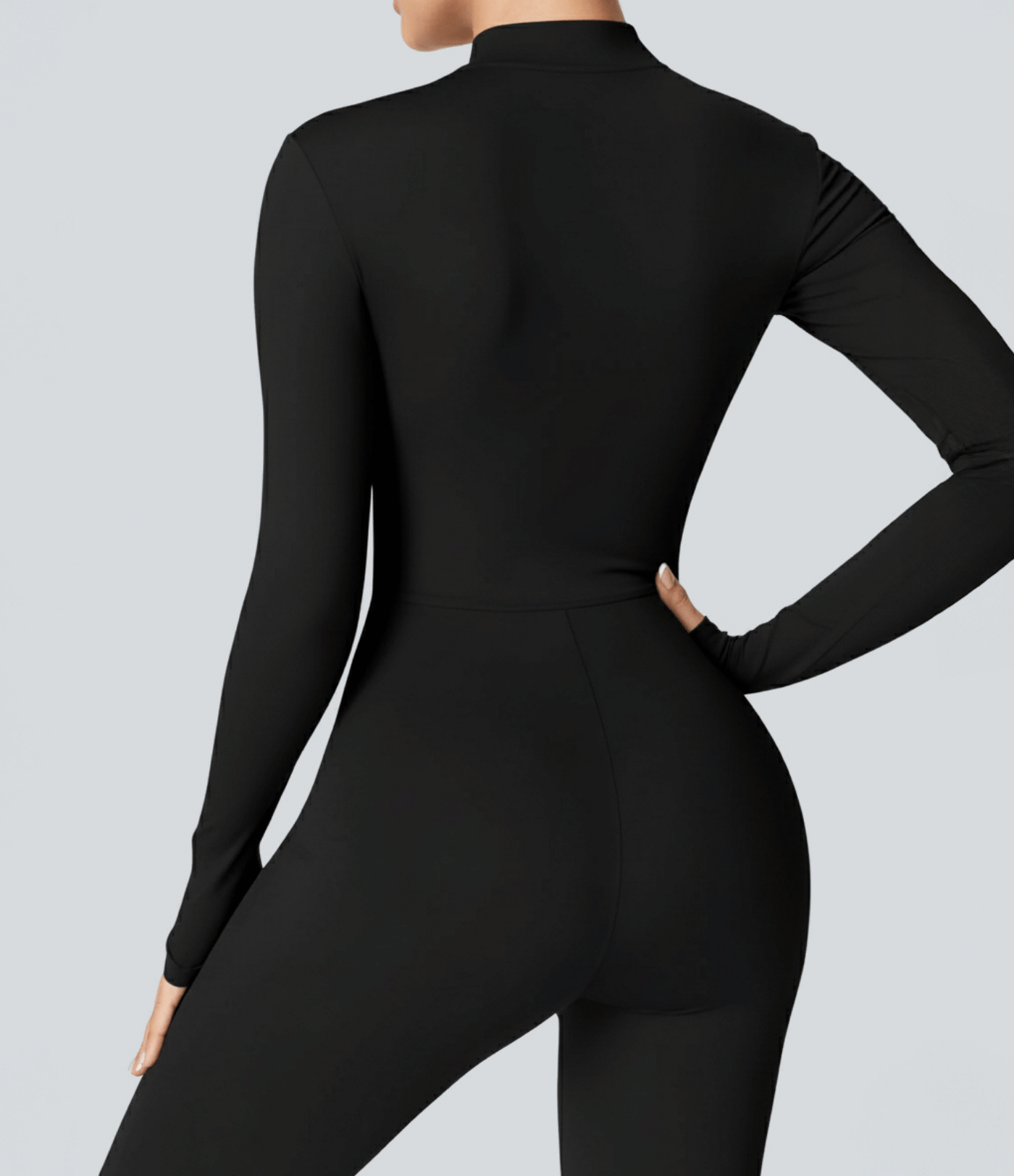 ThermLayer Fleece-Lined Long Sleeve Zipper Jumpsuit
